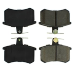 Order Rear Semi Metallic Pads by CENTRIC PARTS - 102.02280 For Your Vehicle