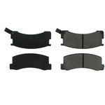 Order CENTRIC PARTS - 102.02400 - Rear Semi Metallic Pads For Your Vehicle