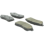 Order Rear Semi Metallic Pads by CENTRIC PARTS - 102.07570 For Your Vehicle