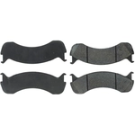 Order Rear Semi Metallic Pads by CENTRIC PARTS - 102.07860 For Your Vehicle