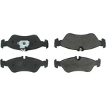 Order Rear Semi Metallic Pads by CENTRIC PARTS - 102.10060 For Your Vehicle
