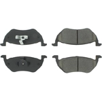 Order Rear Semi Metallic Pads by CENTRIC PARTS - 102.10550 For Your Vehicle
