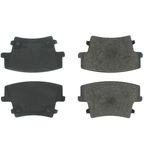 Order Rear Semi Metallic Pads by CENTRIC PARTS - 102.10570 For Your Vehicle