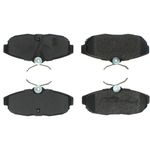 Order Rear Semi Metallic Pads by CENTRIC PARTS - 102.10820 For Your Vehicle
