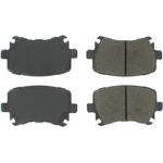 Order CENTRIC PARTS - 102.11080 - Rear Semi Metallic Pads For Your Vehicle