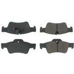 Order Rear Semi Metallic Pads by CENTRIC PARTS - 102.11220 For Your Vehicle