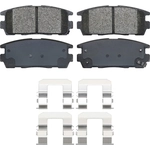 Order Rear Semi Metallic Pads by DURAGO - BP1275MS For Your Vehicle