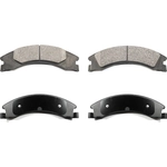 Order Rear Semi Metallic Pads by DURAGO - BP1329MS For Your Vehicle