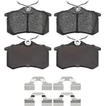 Order Rear Semi Metallic Pads by DURAGO - BP340MS For Your Vehicle