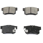 Order Rear Semi Metallic Pads by DURAGO - BP537MS For Your Vehicle