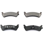 Order Rear Semi Metallic Pads by DURAGO - BP667MS For Your Vehicle