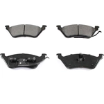 Order Rear Semi Metallic Pads by DURAGO - BP858MS For Your Vehicle