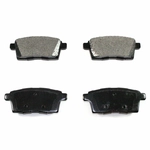 Order Rear Semi Metallic Pads by DURAGO - BP1259MS For Your Vehicle