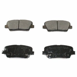 Order Rear Semi Metallic Pads by DURAGO - BP1284MS For Your Vehicle