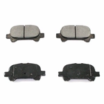 Order Rear Semi Metallic Pads by DURAGO - BP828MS For Your Vehicle