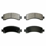 Order Rear Semi Metallic Pads by DURAGO - BP974MS For Your Vehicle