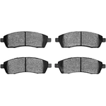 Order Rear Semi Metallic Pads by DYNAMIC FRICTION COMPANY - 1214-0757-00 For Your Vehicle