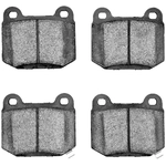 Order DYNAMIC FRICTION COMPANY - 1551-0961-00 - Rear Disc Brake Pads For Your Vehicle