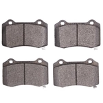 Order DYNAMIC FRICTION COMPANY - 1551-1053-00 - Rear Disc Brake Pads For Your Vehicle