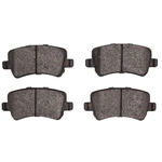 Order DYNAMIC FRICTION COMPANY - 1551-1307-10 - Rear Disc Brake Pads For Your Vehicle