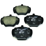 Order HELLA PAGID - 355005791 - Rear Semi Metallic Pads For Your Vehicle