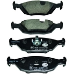 Order HELLA PAGID - 355007521 - Rear Semi Metallic Pads For Your Vehicle