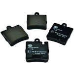 Order Plaquettes arrière semi-métallique de HELLA PAGID - 355008451 For Your Vehicle