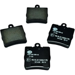 Order HELLA PAGID - 355008461 - Rear Semi Metallic Pads For Your Vehicle