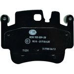 Order HELLA PAGID - 355009281 - Rear Semi Metallic Pads For Your Vehicle