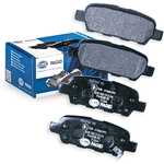 Order HELLA PAGID - 355010241 - Rear Disc Brake Pads For Your Vehicle