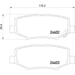 Order Rear Semi Metallic Pads by HELLA PAGID - 355014381 For Your Vehicle