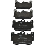 Order HELLA PAGID - 355018711 - Rear Disc Brake Pads For Your Vehicle