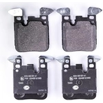 Order Rear Semi Metallic Pads by HELLA PAGID - 355021611 For Your Vehicle