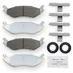 Order NRS BRAKE - NS967 - Premium Galvanized Disc Brake Pad Set For Your Vehicle