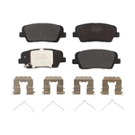 Order POSITIVE PLUS - PPF-D1816 - Rear Semi-Metallic Disc Brake Pads For Your Vehicle