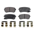Order Plaquettes arrière semi-métallique de POSITIVE PLUS - PPF-D1157 For Your Vehicle