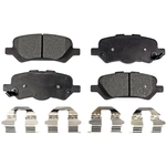 Order Rear Semi Metallic Pads by POSITIVE PLUS - PPF-D1402 For Your Vehicle