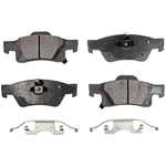 Order Rear Semi Metallic Pads by POSITIVE PLUS - PPF-D1498 For Your Vehicle
