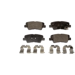 Order Rear Semi Metallic Pads by POSITIVE PLUS - PPF-D1812 For Your Vehicle
