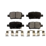 Order Rear Semi Metallic Pads by POSITIVE PLUS - PPF-D1857 For Your Vehicle