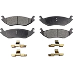 Order Rear Semi Metallic Pads by POSITIVE PLUS - PPF-D967 For Your Vehicle