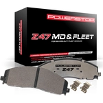 Order Rear Semi Metallic Pads by POWER STOP - Z47-786 For Your Vehicle