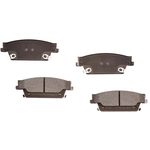 Order Rear Semi Metallic Pads by PROFUSION - PMD1020 For Your Vehicle