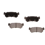 Order Rear Semi Metallic Pads by PROFUSION - PMD1036 For Your Vehicle