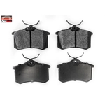 Order Rear Semi Metallic Pads by PROMAX - 11-1017 For Your Vehicle