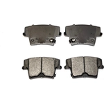 Order Rear Semi Metallic Pads by PROMAX - 11-1057 For Your Vehicle