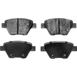 Order Rear Semi Metallic Pads by PROMAX - 11-1456 For Your Vehicle