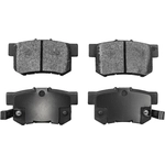 Order Rear Semi Metallic Pads by PROMAX - 11-536 For Your Vehicle