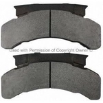 Order Rear Semi Metallic Pads by QUALITY-BUILT - 1000-0224M For Your Vehicle