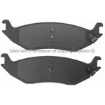 Order Rear Semi Metallic Pads by QUALITY-BUILT - 1000-0898M For Your Vehicle